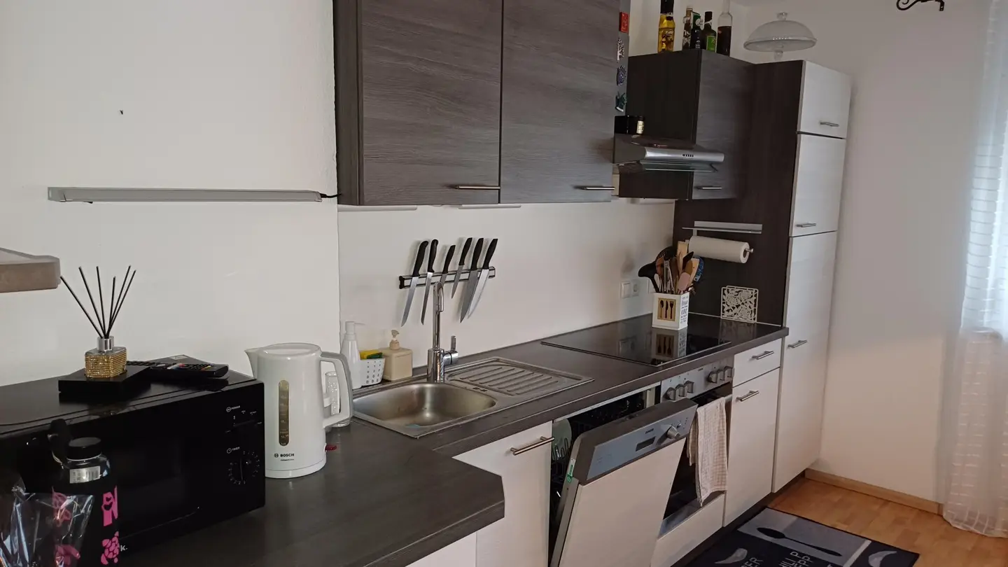 Gepflegte Wohnung mit Einliegerwohnung und Garage