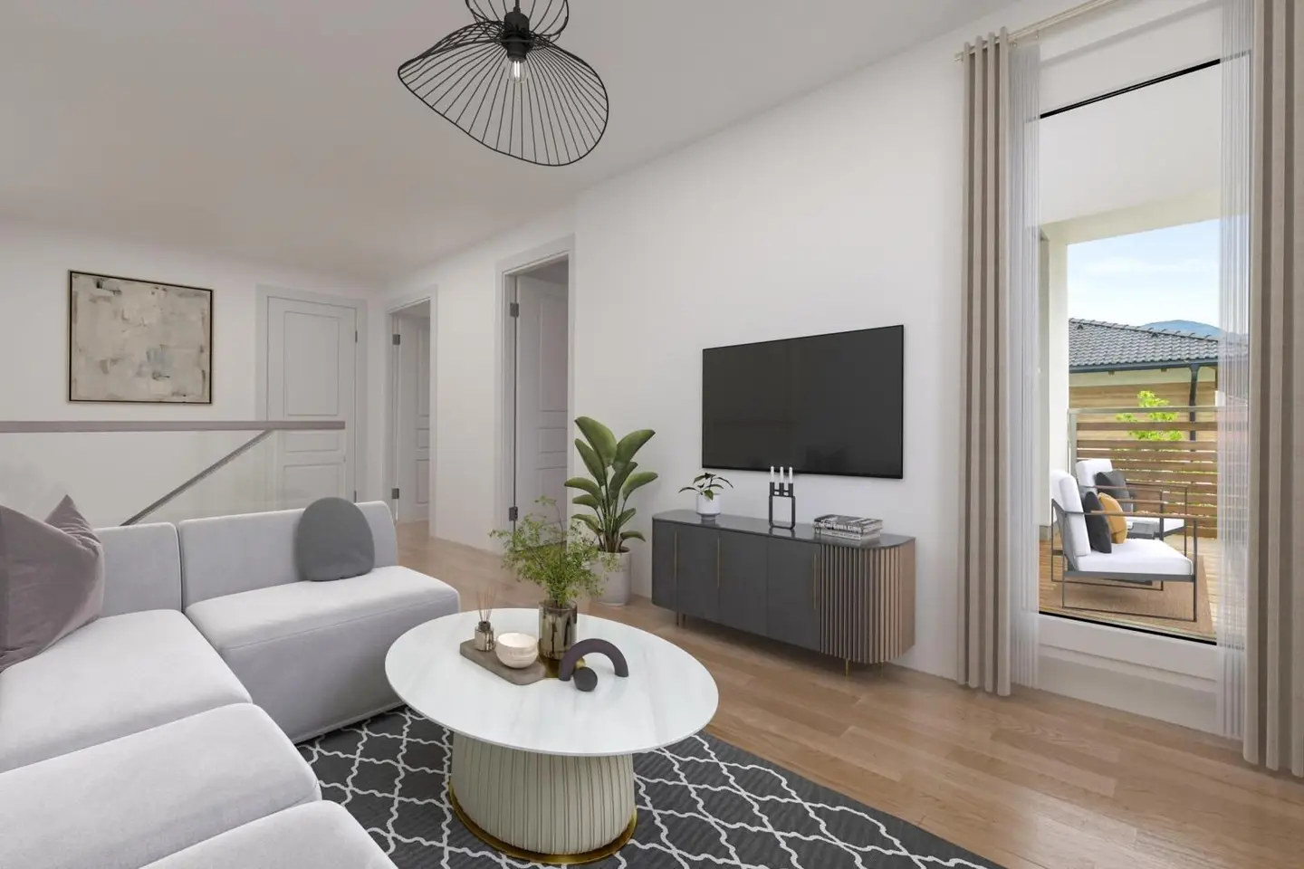 Penthouse mit großer Westterrasse und Seeblick