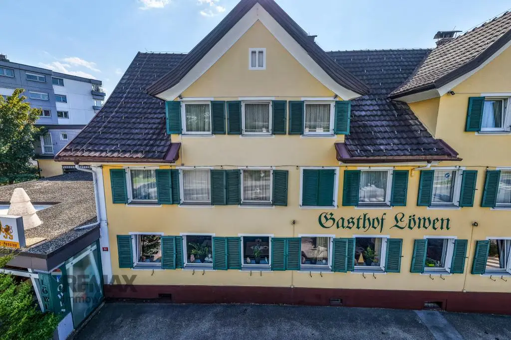 HOTEL PENSION LÖWEN IN SULZ - Etablierter Beherbergungsbetrieb mit nachgewiesener Zusatznachfrage, baubewilligter Erweiterung und optionalem Immobili