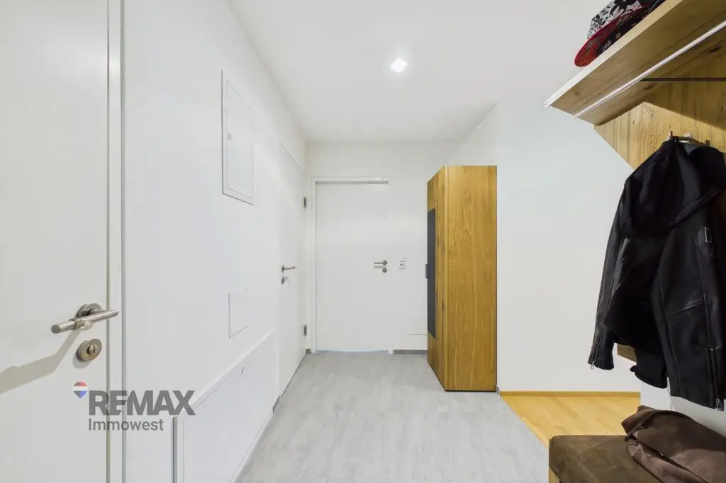 Modern apartment with large garden and underground parking