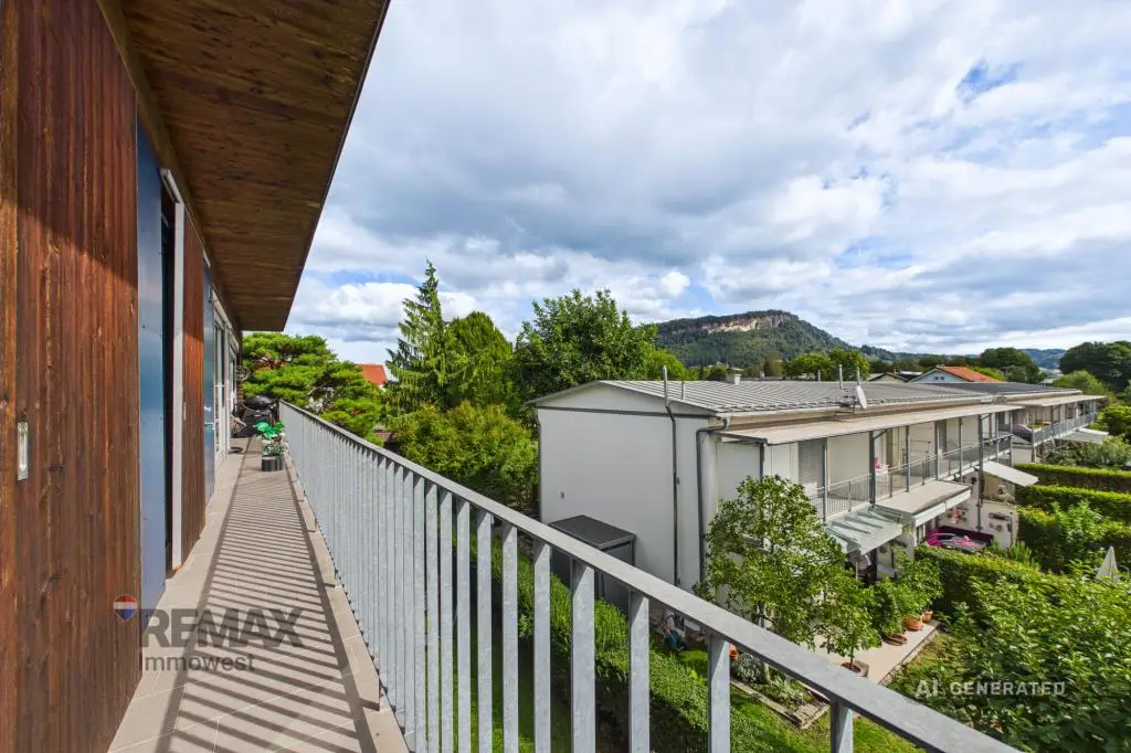Penthouse with large terrace and underground parking