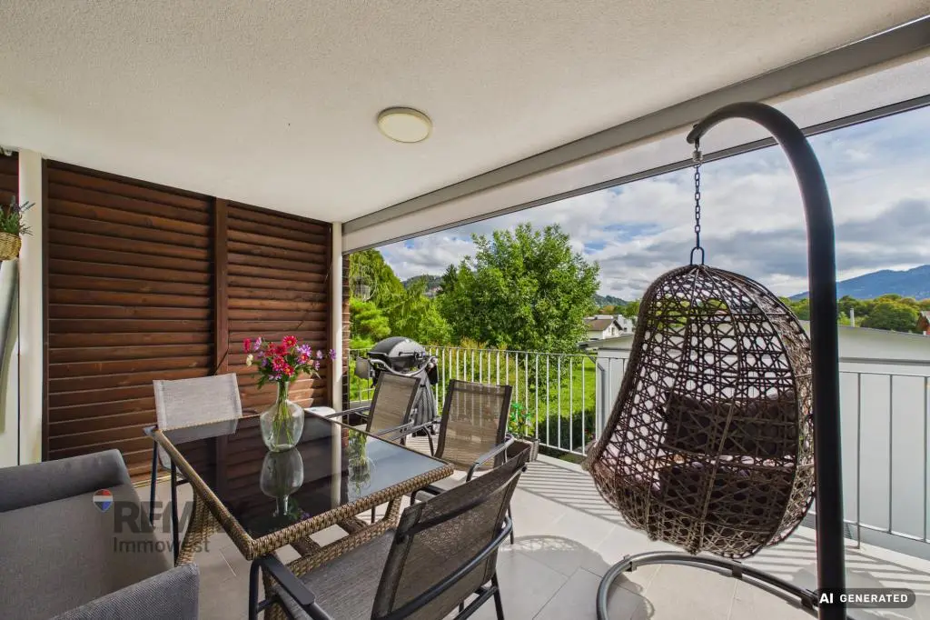 Penthouse with large terrace and underground parking