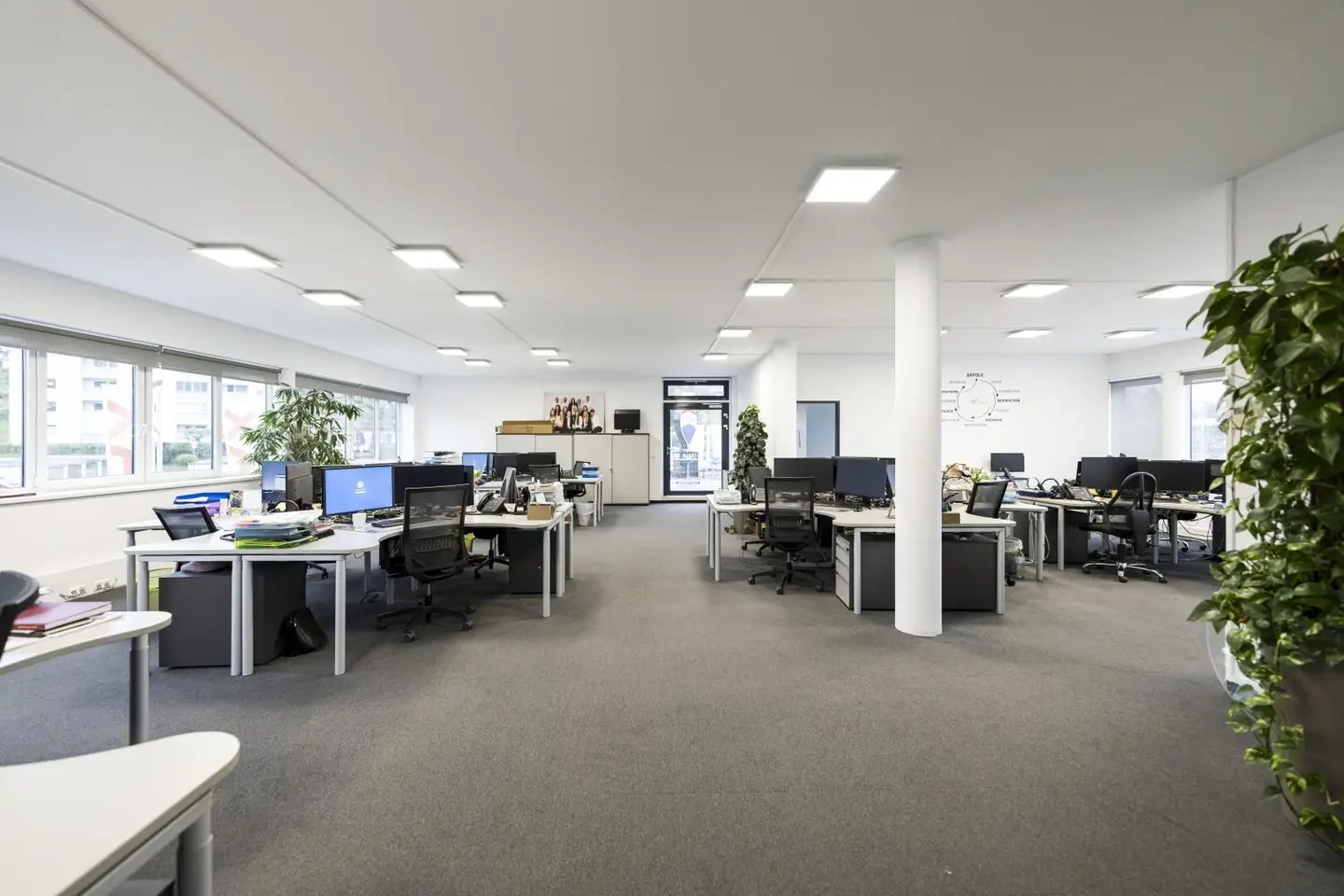 Helles Büro im Impulscenter Millstätter See