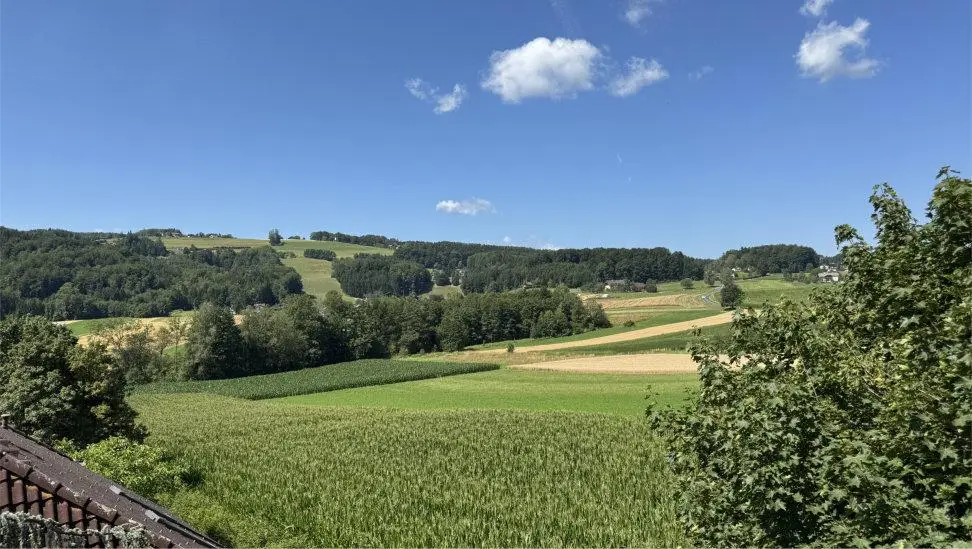Holiday apartment near Attersee with balcony and green view
