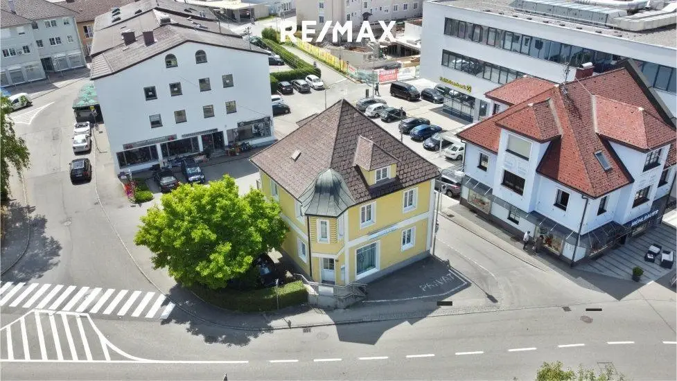 Wahrscheinlich das markanteste Haus in Vöcklabruck