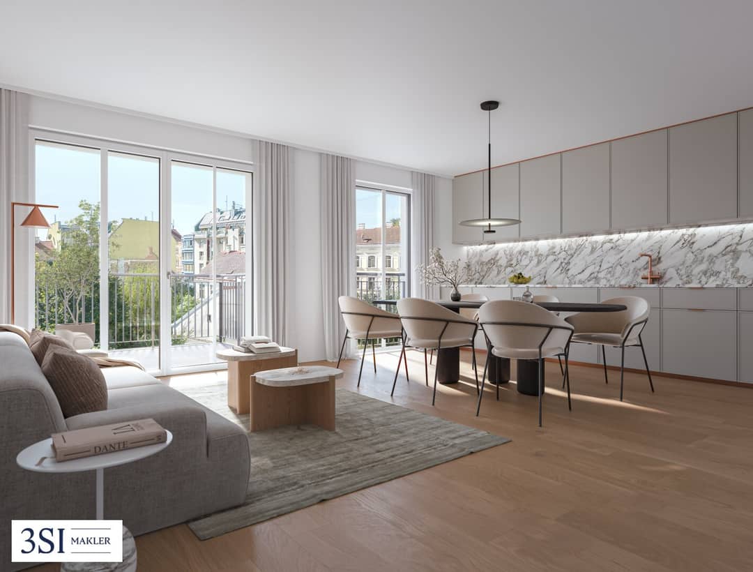 Neubau Erstbezug Wohnung mit Terrasse und Garten