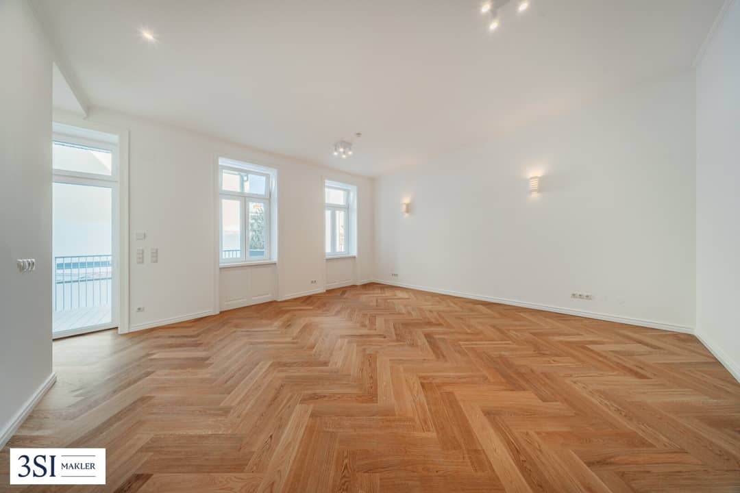 Wohnung Erstbezug Altbau Balkon Donauzentrum