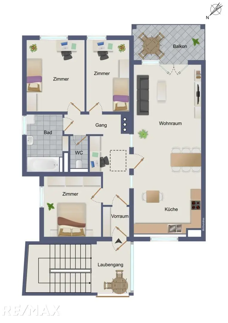 Bright Wohnung near city beach with carport