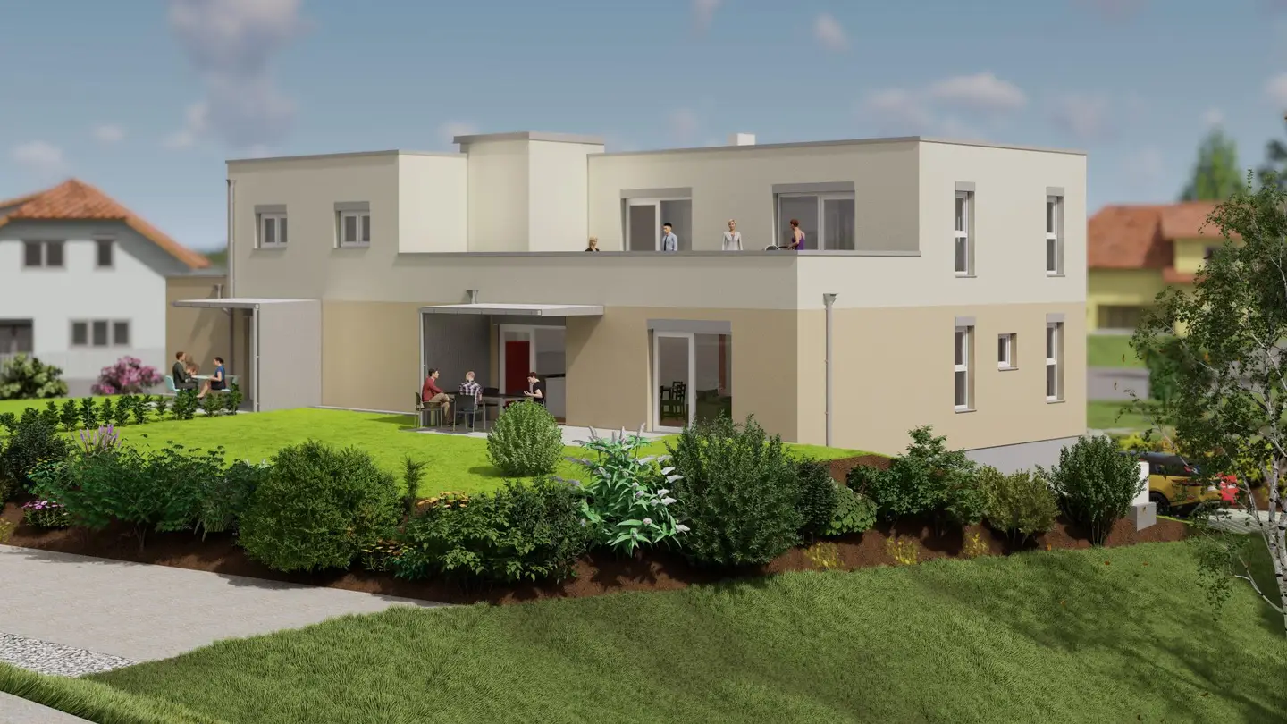 Projektverkauf in ruhiger Dorfrandlage Wohnung