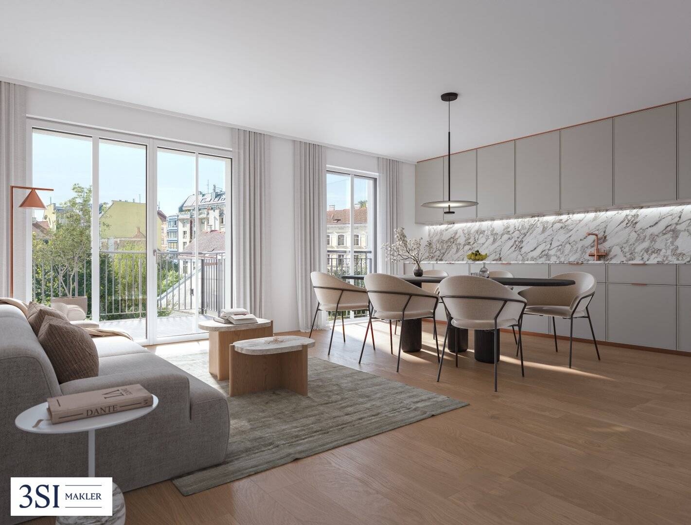Wohnung New Build Loggia Kreuzgassenviertel