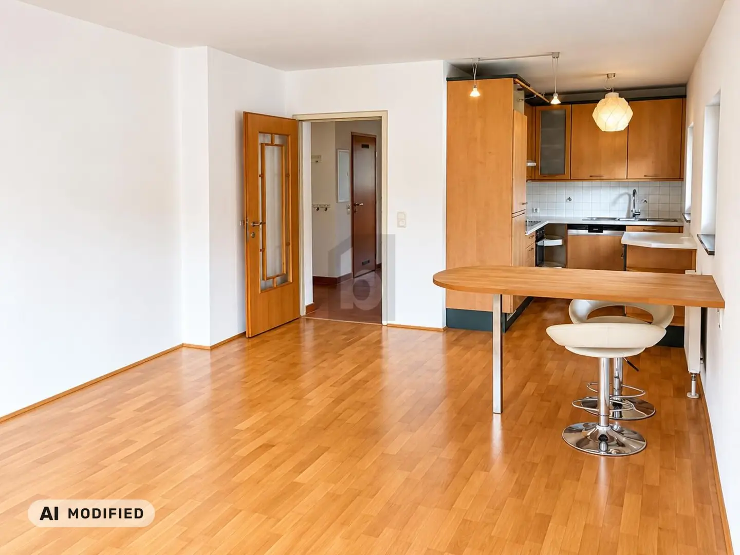 Bright apartment near nature with balcony and smart layout