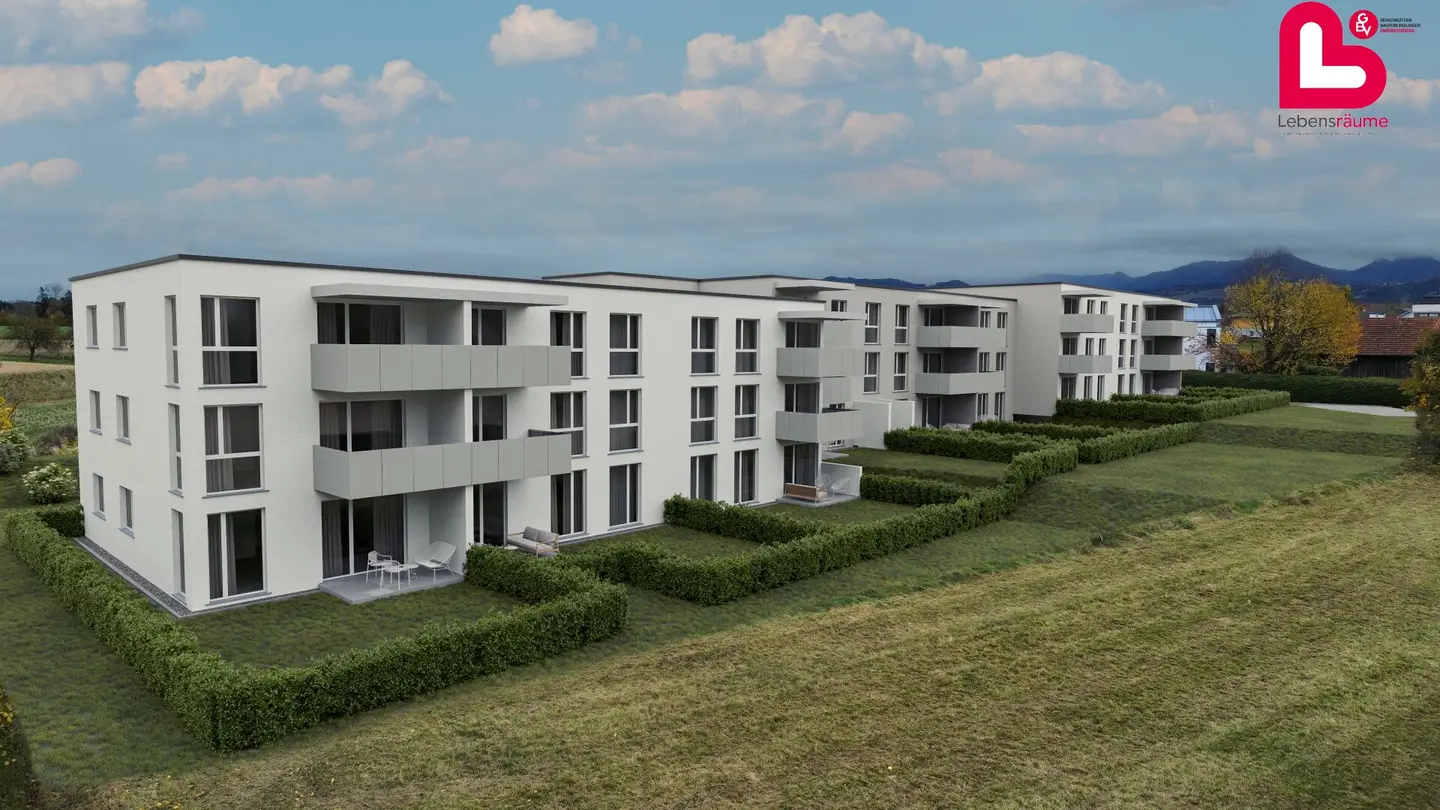 VORCHDORF - New build project "Wohnpunkt" 27 subsidised rental apartments