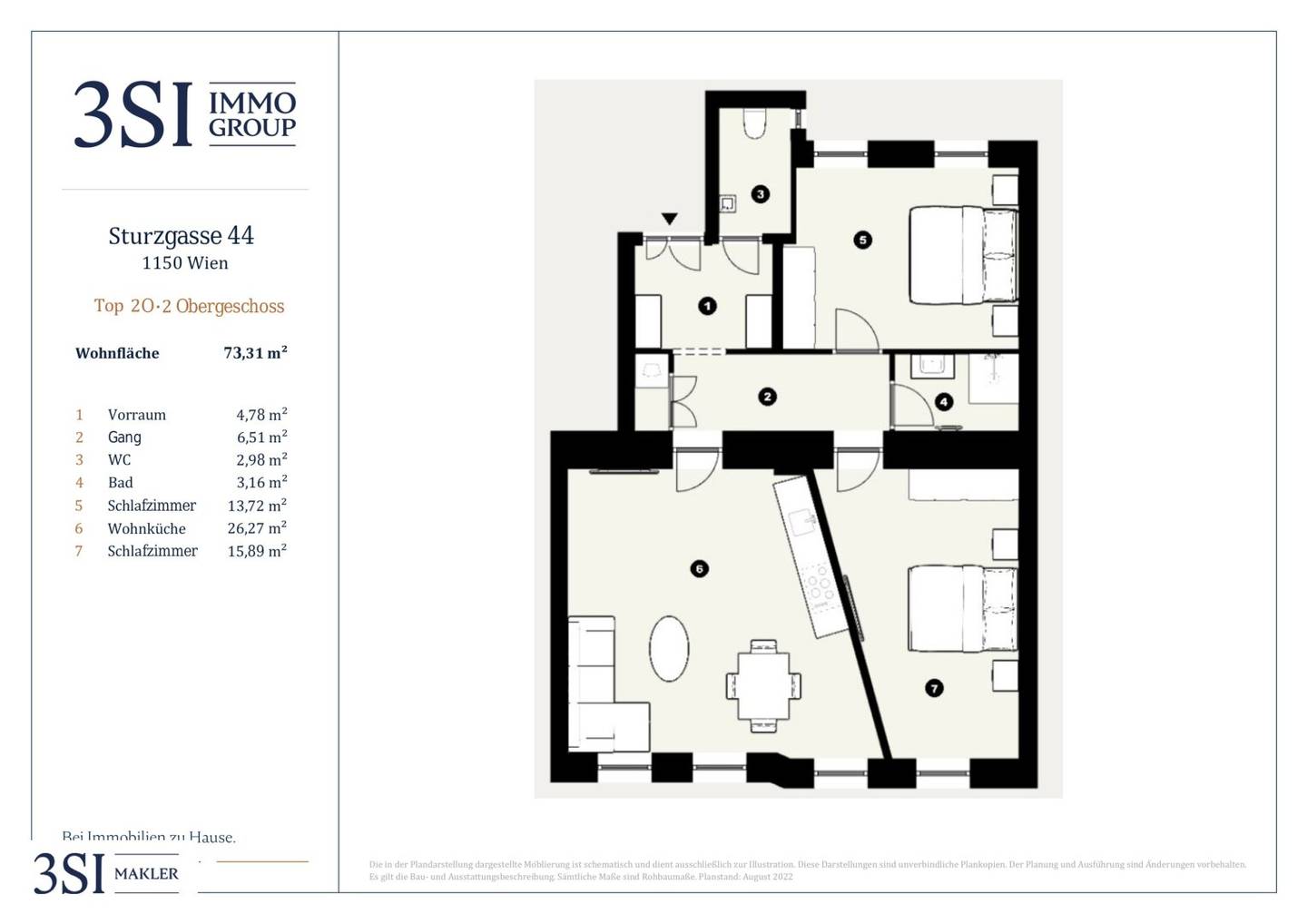 Old building apartment newly renovated U3