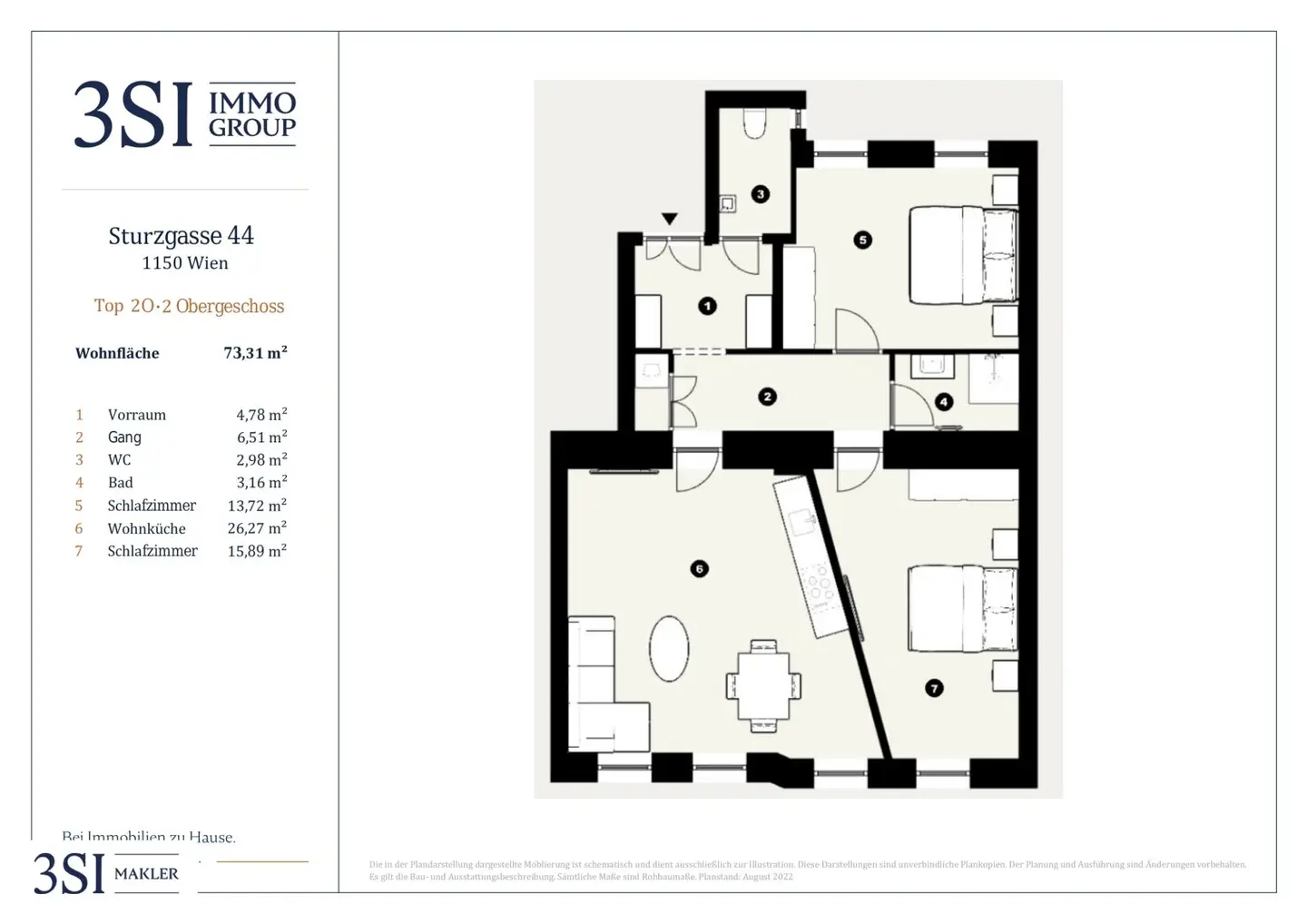 Old building apartment newly renovated U3