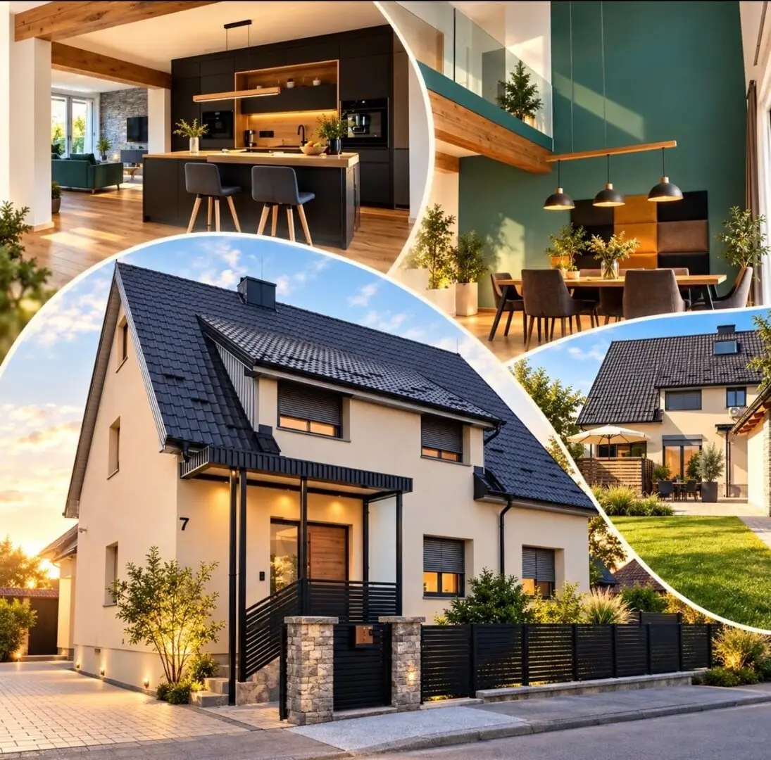 Like-new single-family house in Graz, 220m², 5 rooms, garden, garage, 2 parking spaces