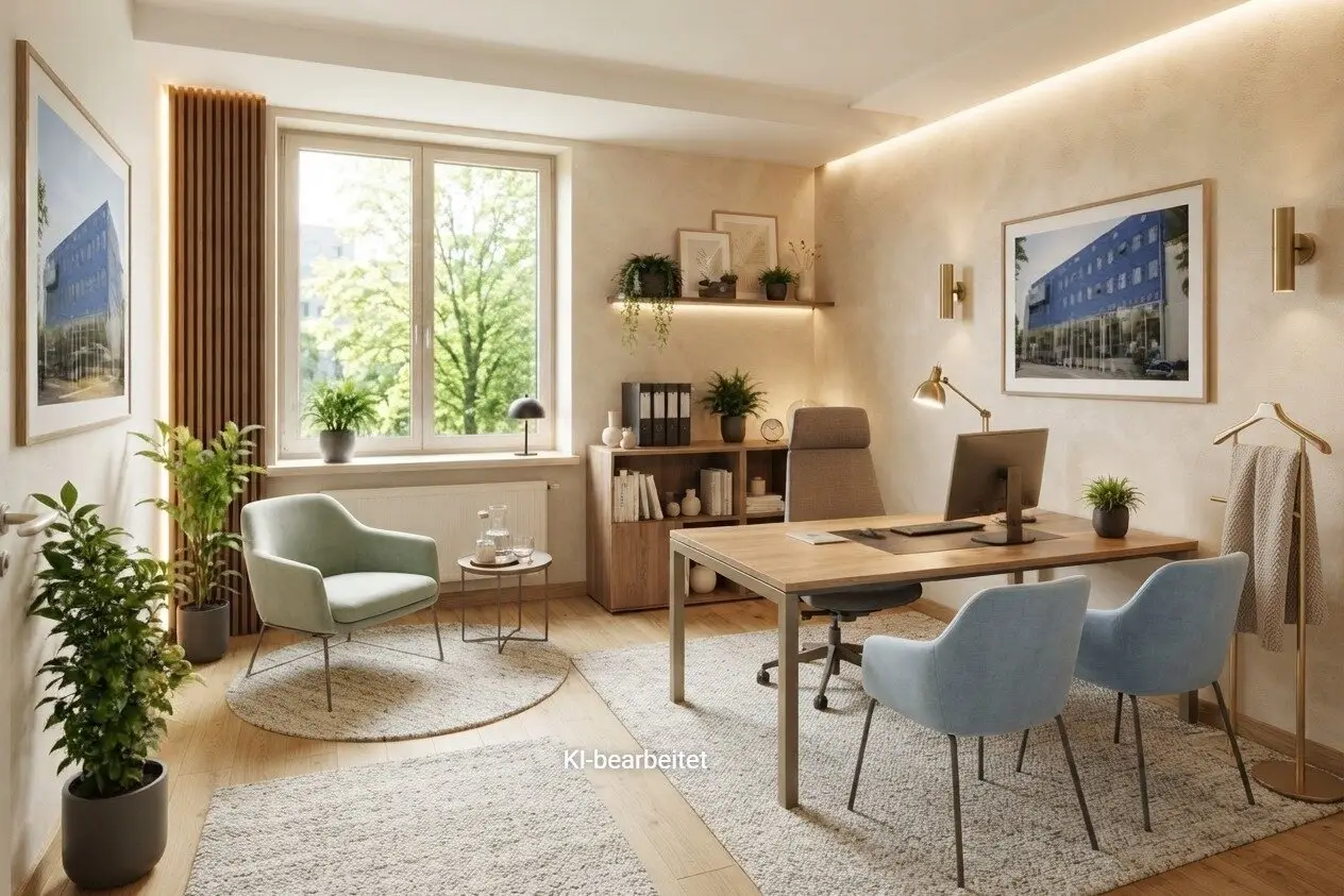 The ideal space for your OFFICE Fieldbach on 88.10 m² including terrace