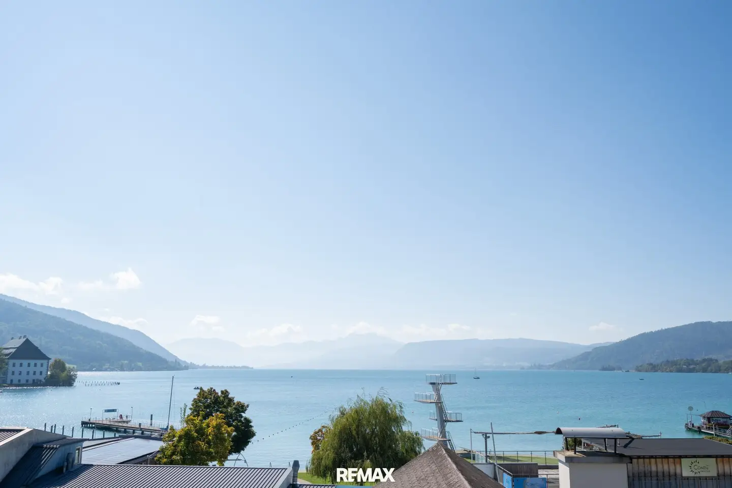 NEUER PREIS! Wenn ich den See seh, brauch ich kein Meer mehr! Panoramatischer Seeblick auf den Attersee.