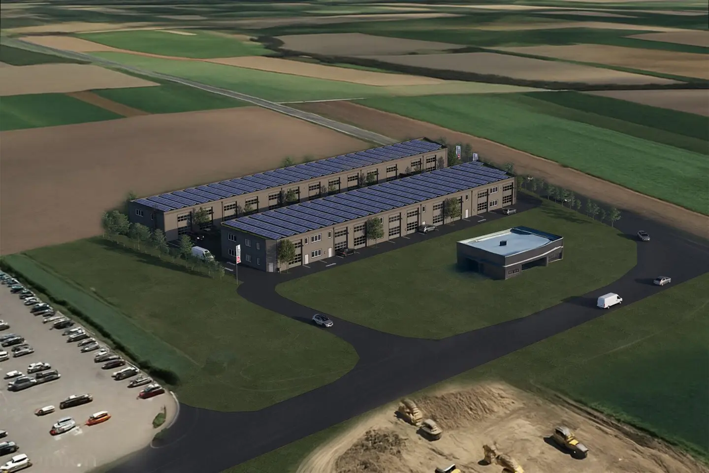 Top 02a - Commercial space (production, storage or office hall)