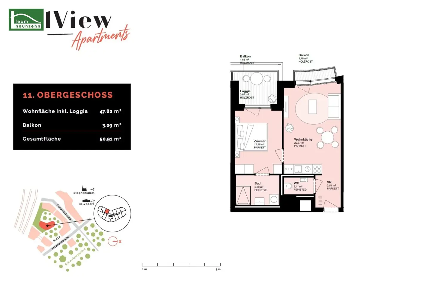 Elegant urban living at Belvedere Palace – available from 01.12.2026