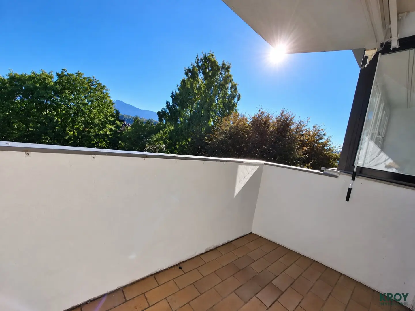 3-Zimmer-Wohnung in Ruhelage mit Grünblick, Südloggia & Garage