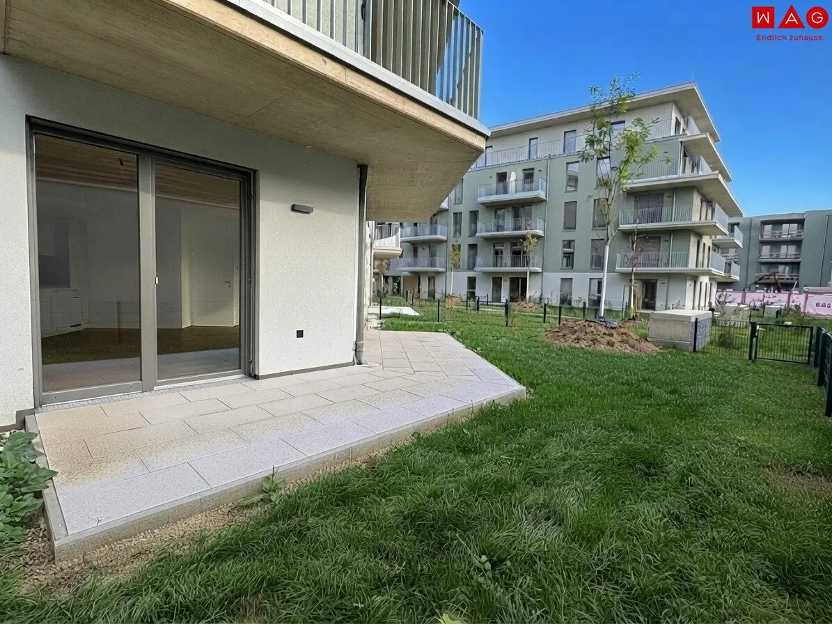 Neubau Erdgeschoßwohnung mit großem Garten!