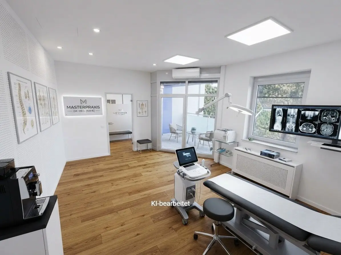 modern practice space by the river *** HEALTH CENTER Feldbach *** on 242.40 m² including terrace