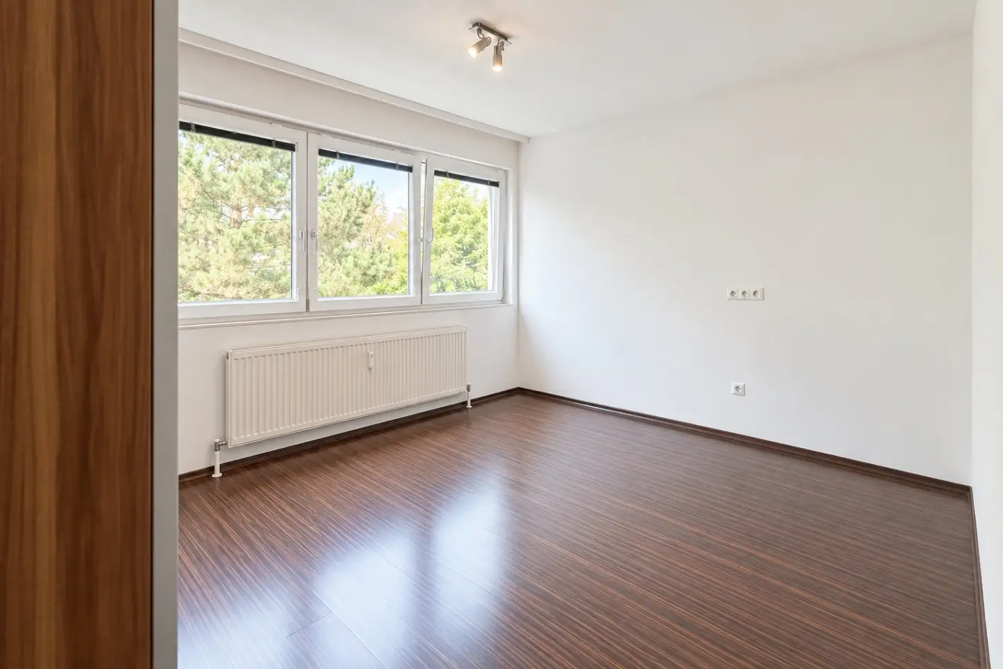 Ruhige westseitige Wohnung mit Grünblick
