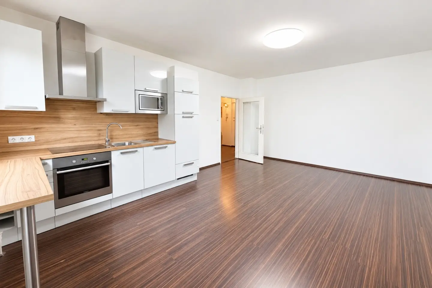 Ruhige westseitige Wohnung mit Grünblick