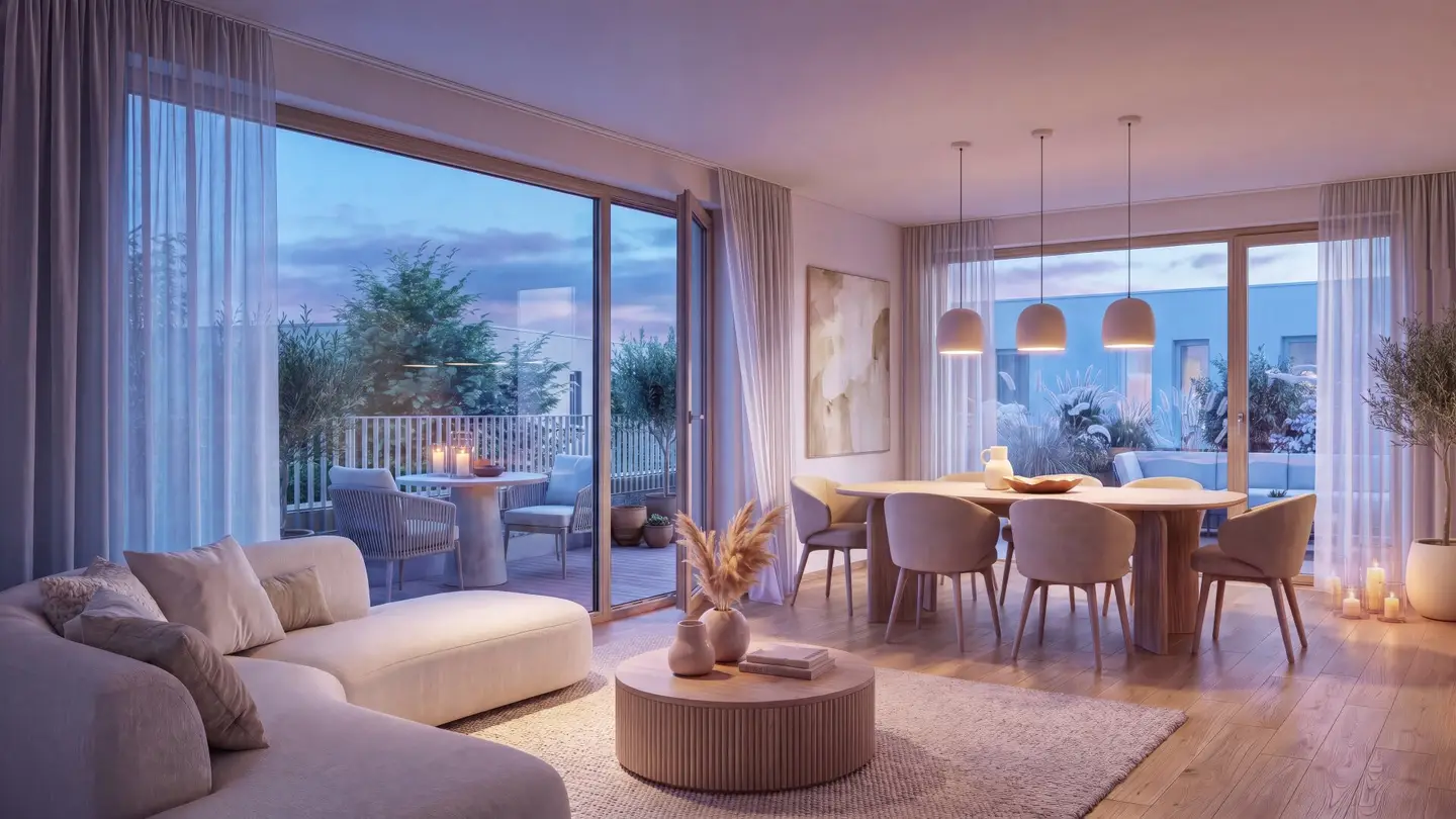 Generous living: 3 rooms and spacious terrace | commission-free | in Graz-Waltendorf | first occupancy