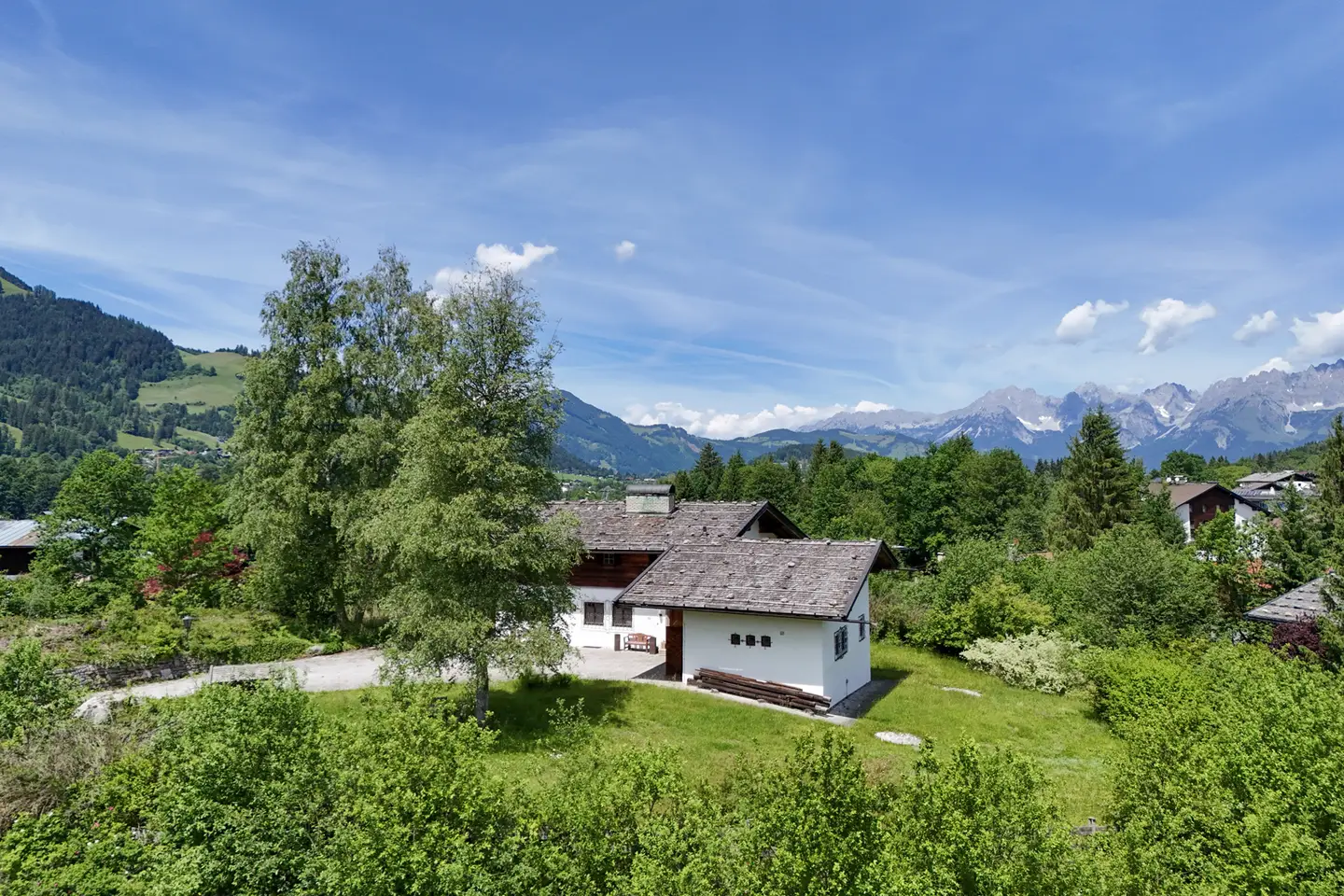 Maisonettewohnung mit privatem Pool und Wilder Kaiser Blick