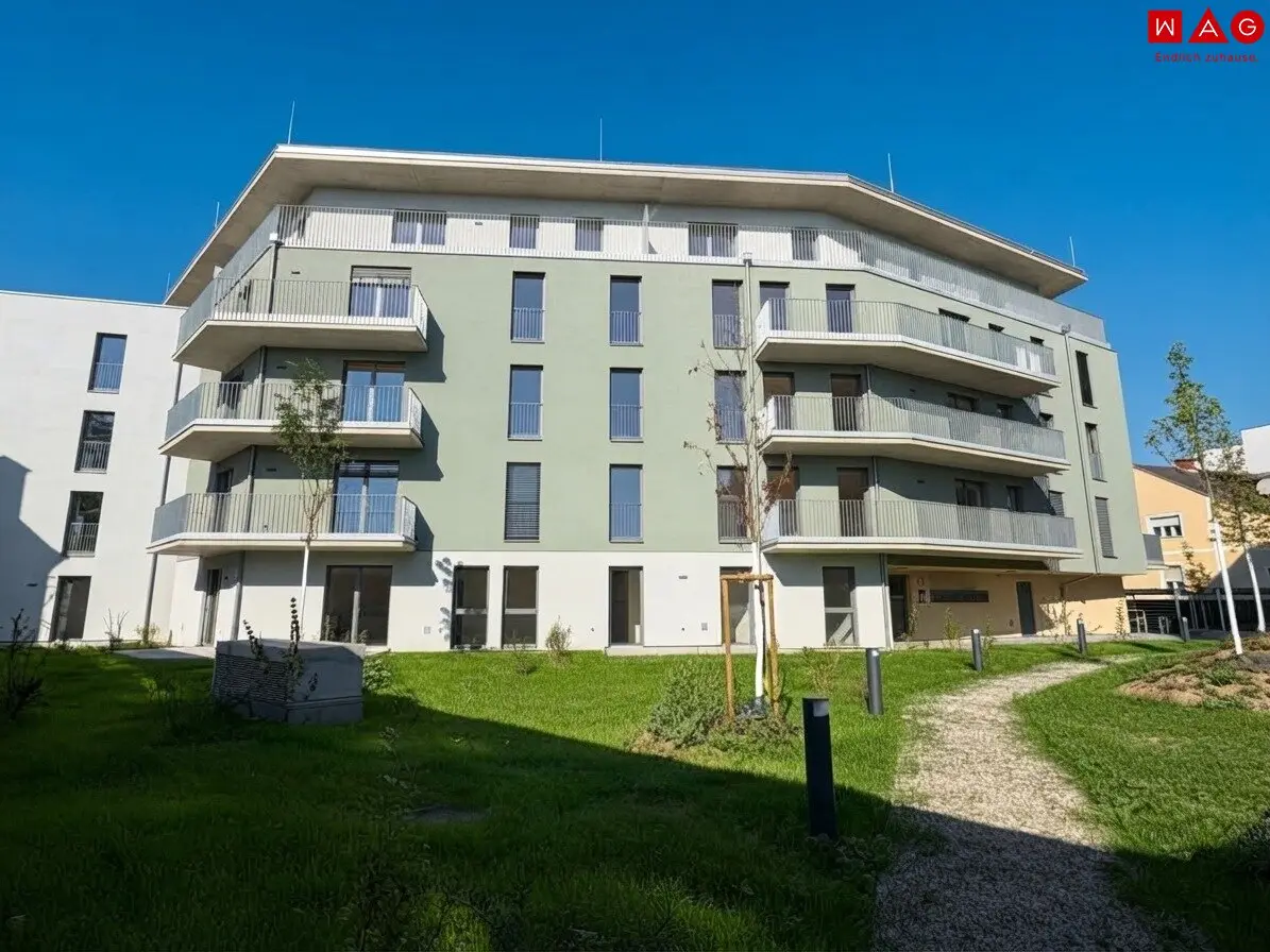 New build 2-room apartment with huge balcony