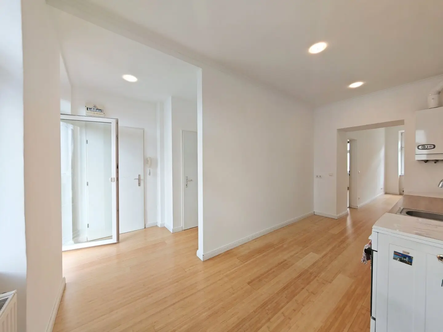 Quiet 3-room period apartment with balcony near Quellenplatz