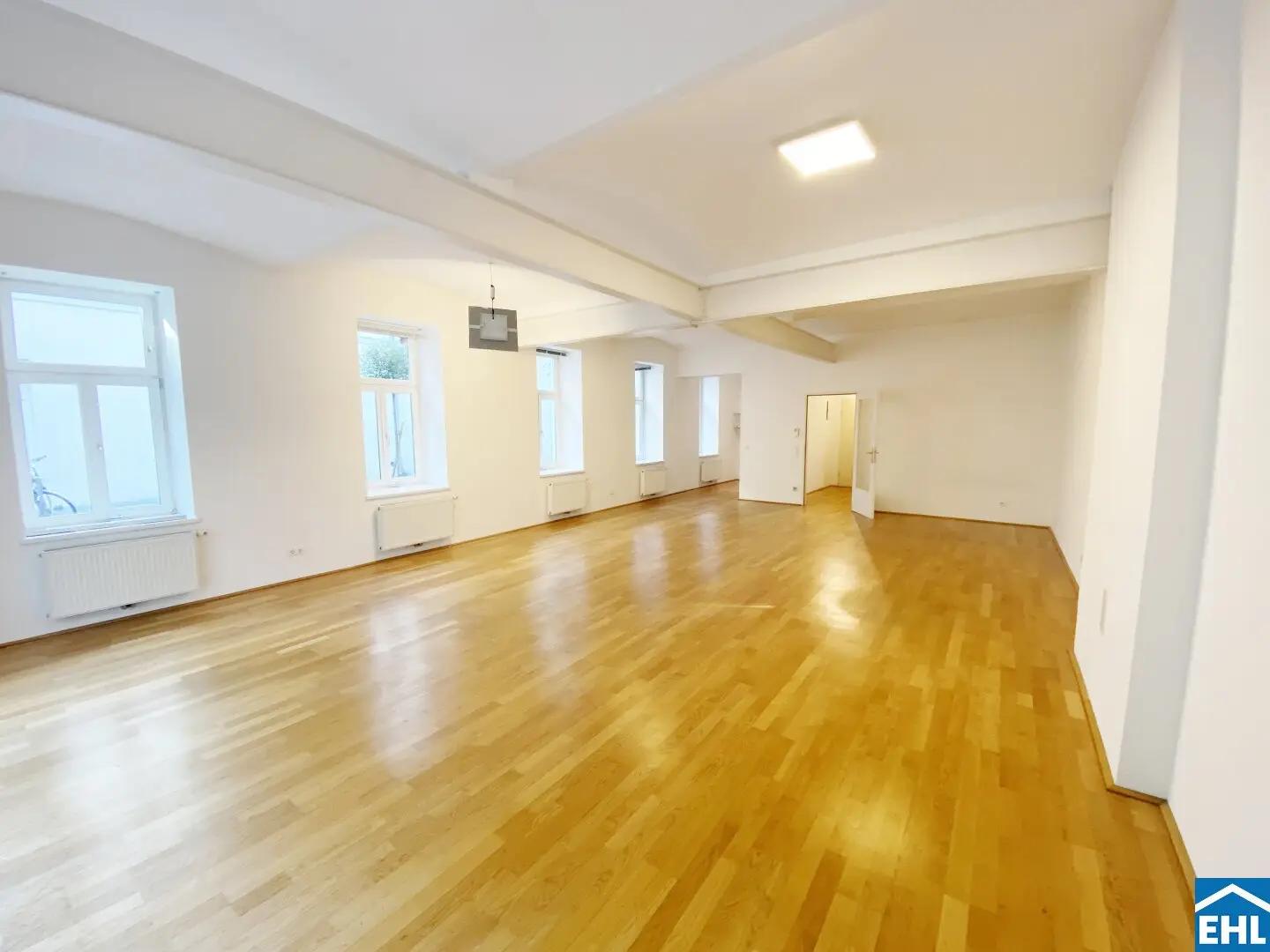 Quiet, loft-like garden apartment in excellent location