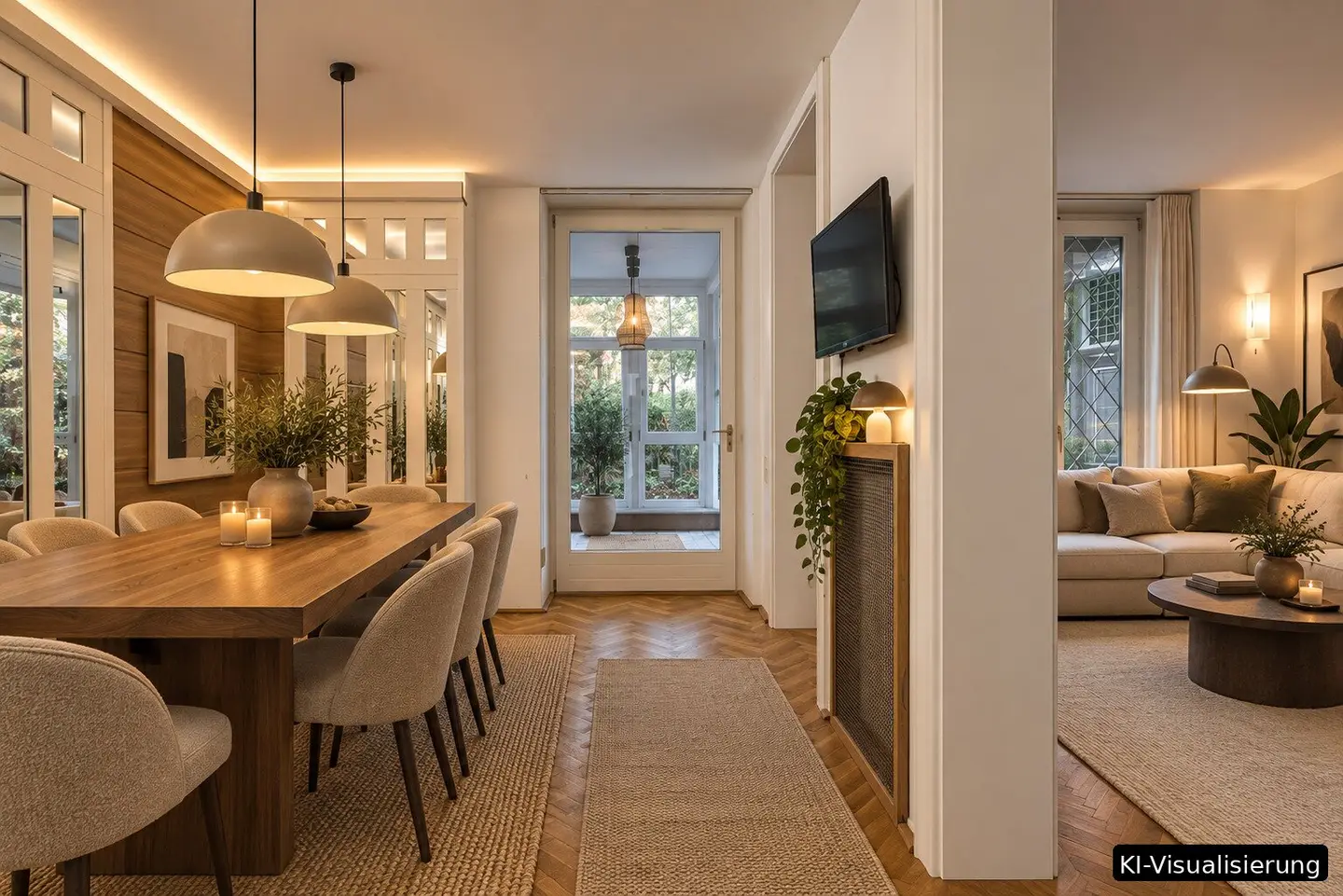 Flexible multigenerational living in premium location: first row on the Salzach promenade