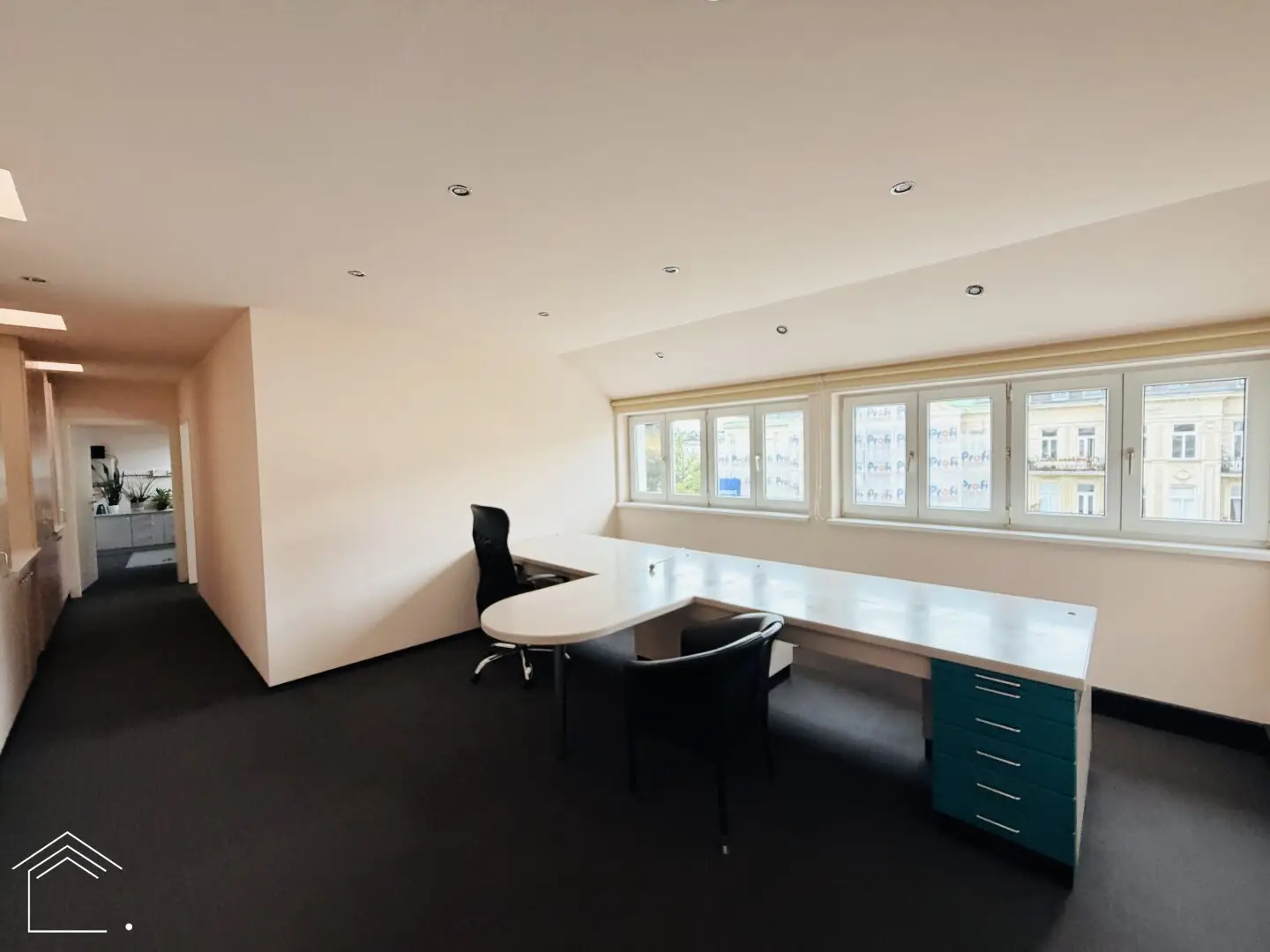 Arbeiten am Ziehrerplatz - DG Büro mit Terrasse