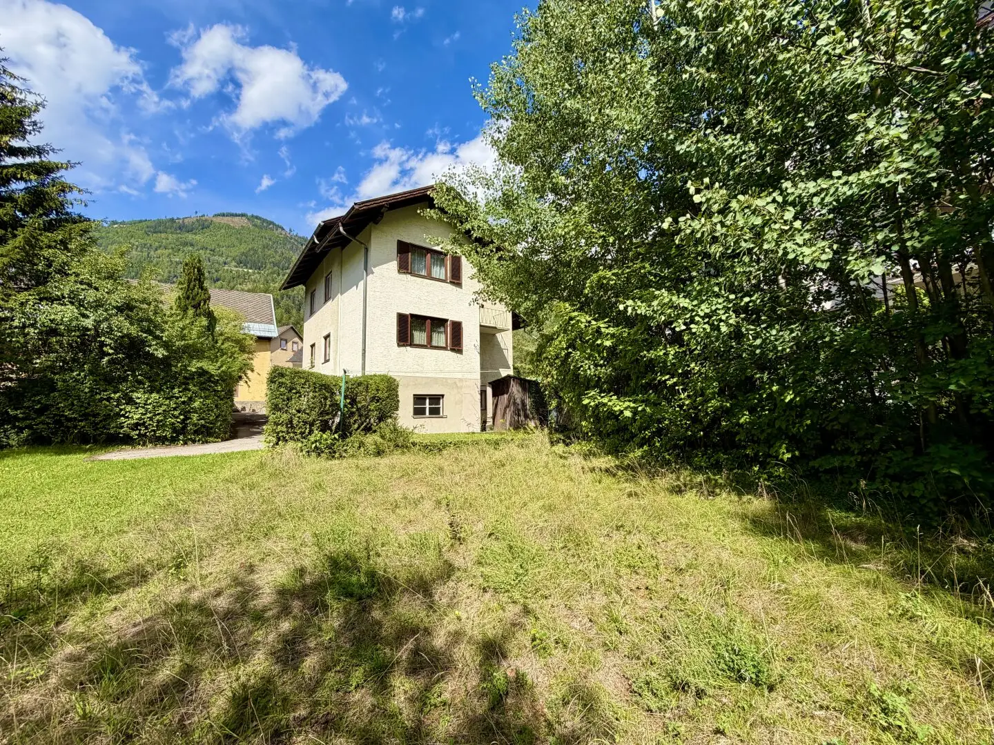 WO WOHNTRÄUME GESTALT ANNEHMEN – HAUS MIT POTENTIAL IM HERZEN VON OBERVELLACH IM MÖLLTAL!