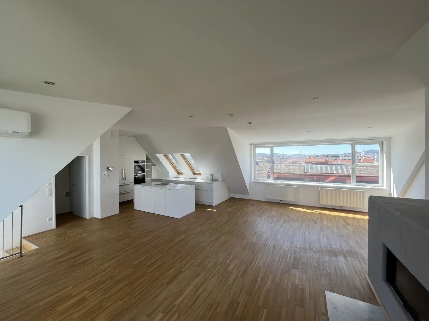 Dachgeschosswohnung with roof terrace and Stephansdom view