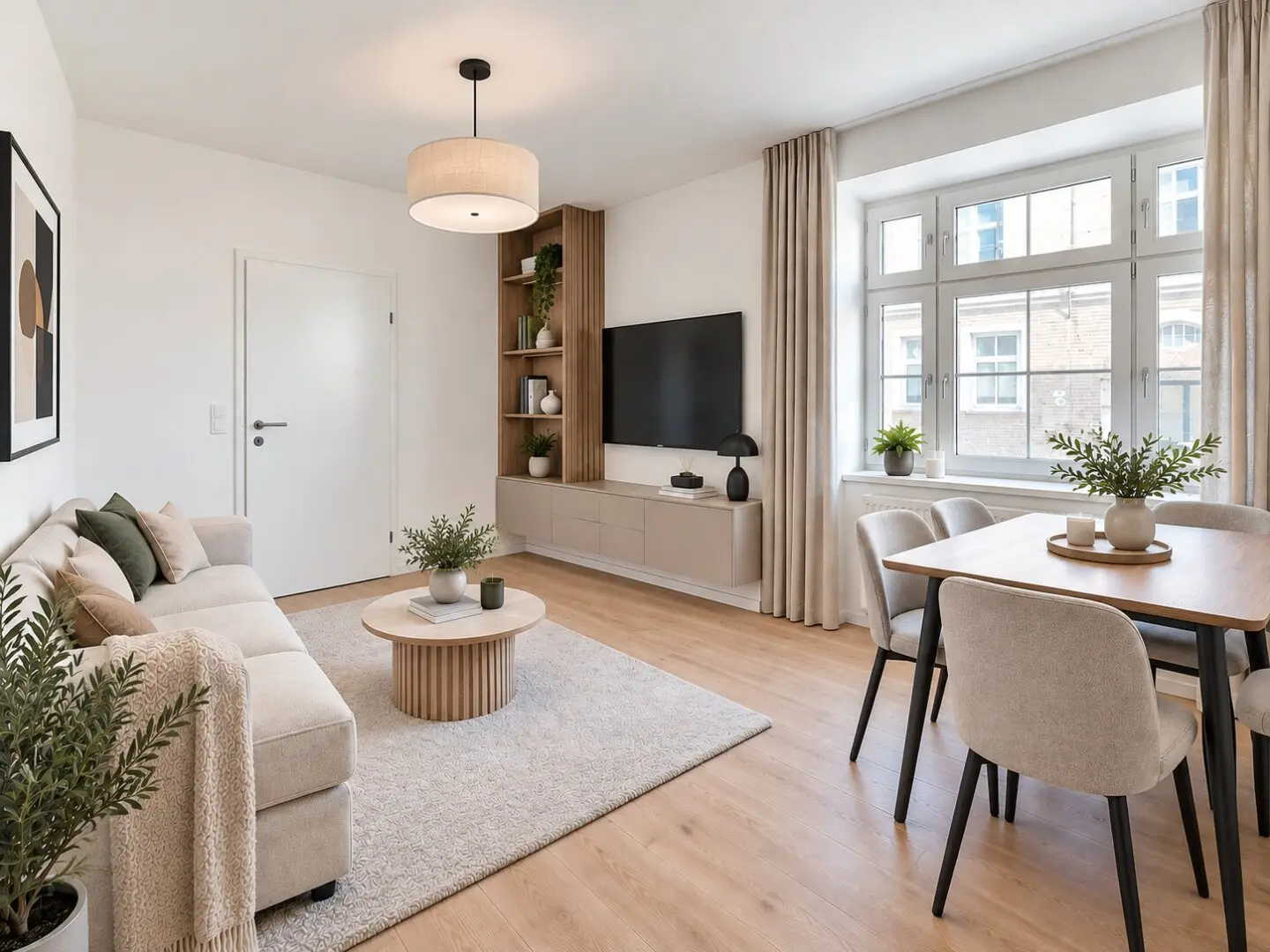 Erstbezug nach Sanierung – möblierte 2-Zimmer-Altbauwohnung im Linzer Stockhofviertel