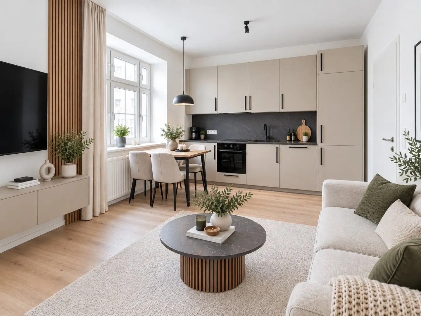 Erstbezug nach Sanierung – möblierte 2-Zimmer-Altbauwohnung im Linzer Stockhofviertel