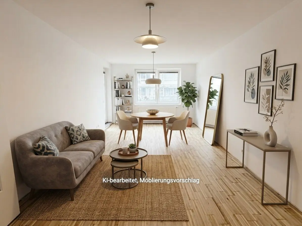 PROVISIONSFREI VOM EIGENTÜMER! INNENHOFLAGE! 2-ZIMMER WOHNUNG MIT LOGGIA IN DER FORSTHAUSGASSE!