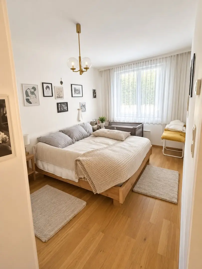 Bright 4-room apartment with outdoor area, 2 parking spaces &amp; communal garden in Gföhl