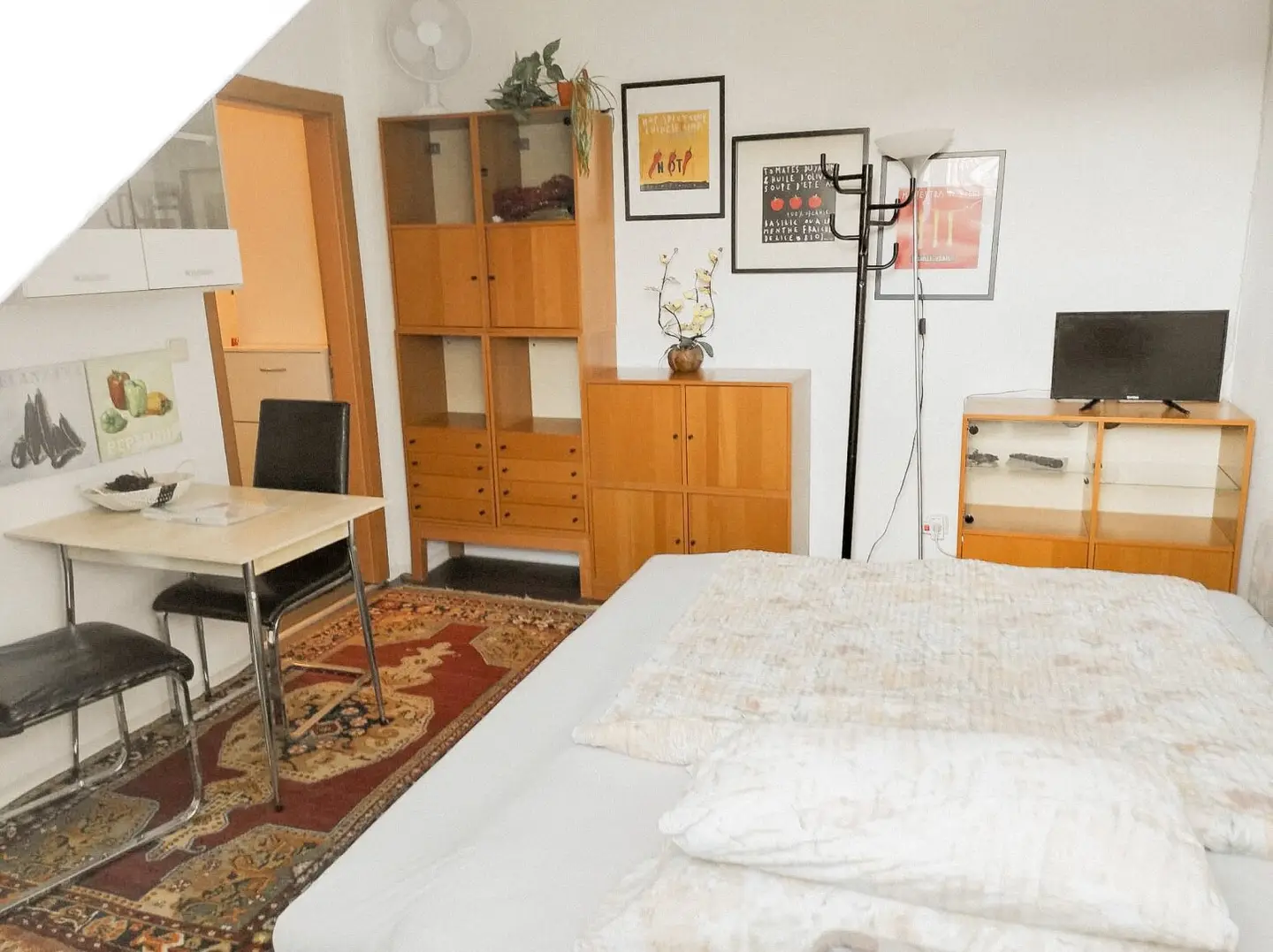 Move-in ready furnished 1-room apartment with parking in Hof / Eggenberg Graz