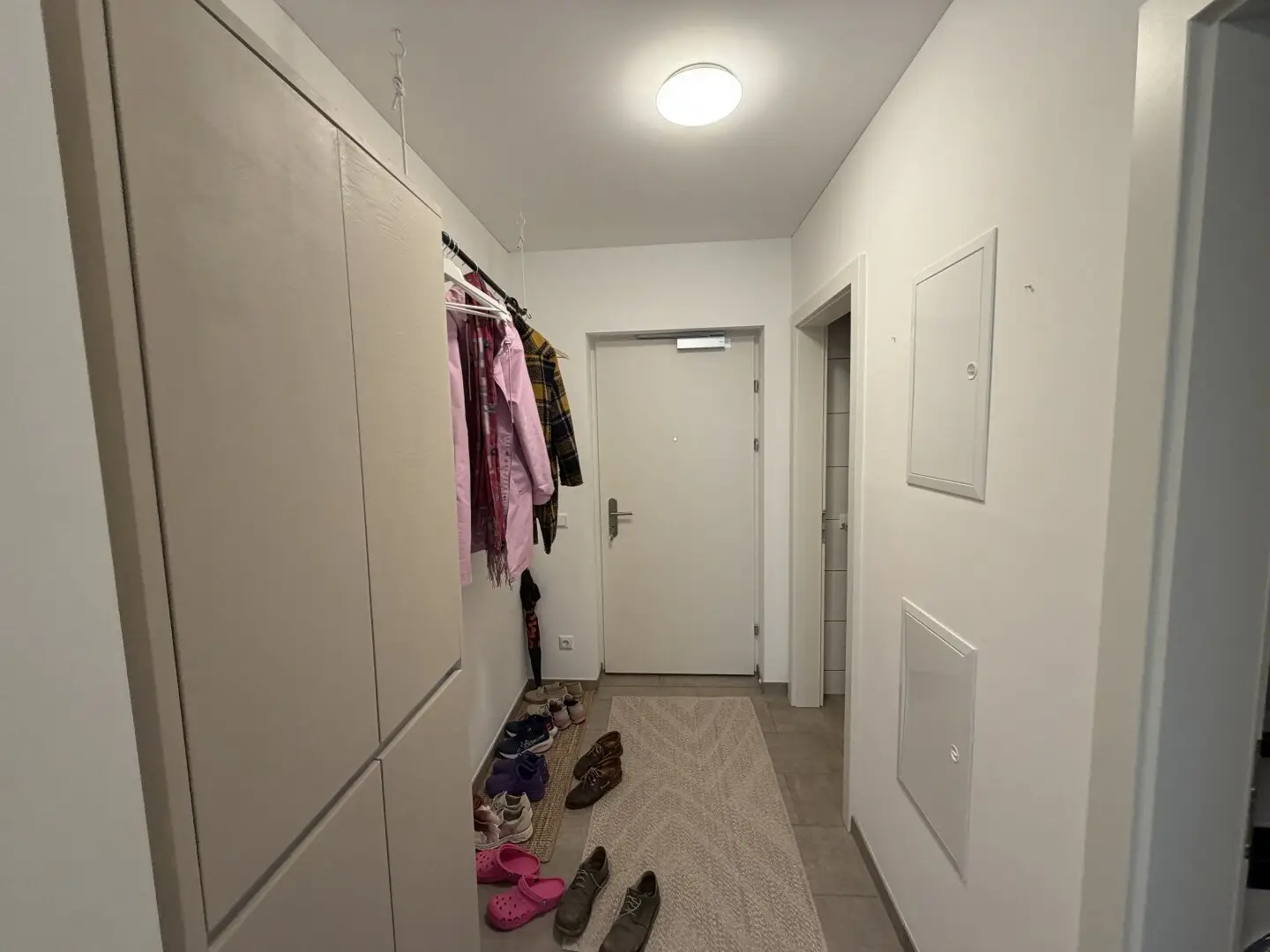 Currently still rented terrace apartment in the center