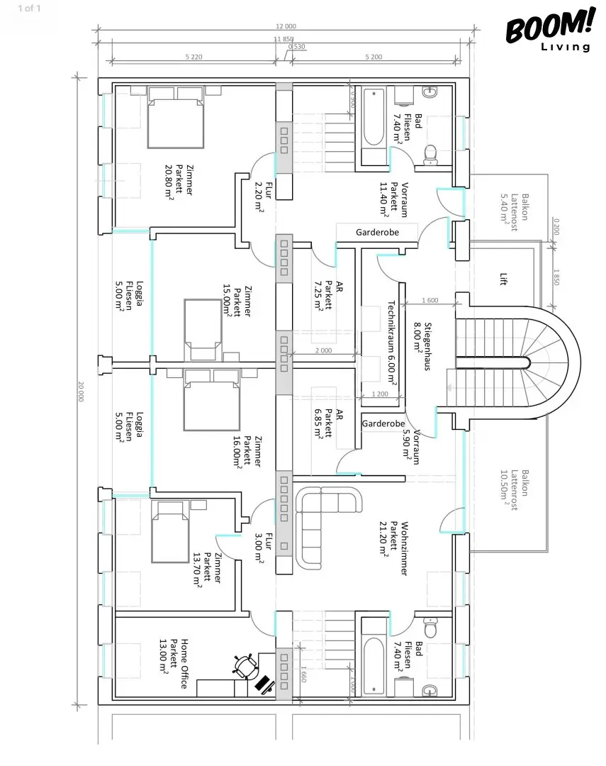 Floor plan 1