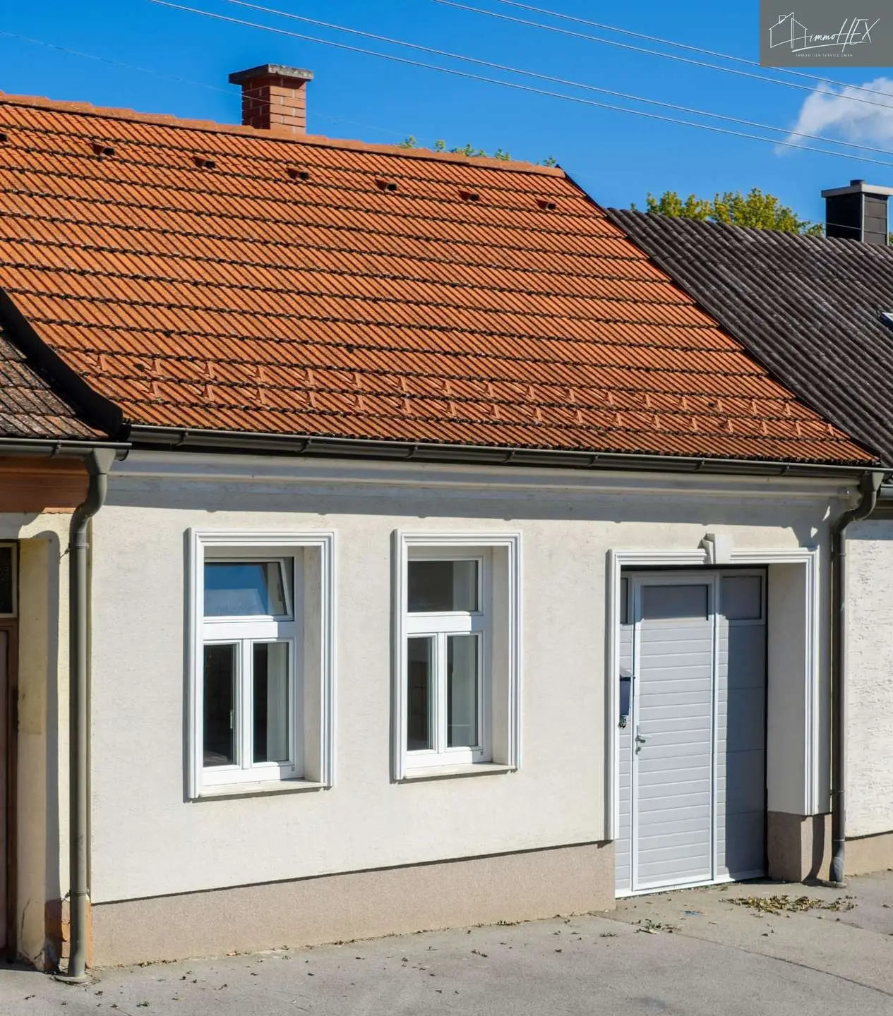 Gepflegte Wohnung mit innenhof und Garage