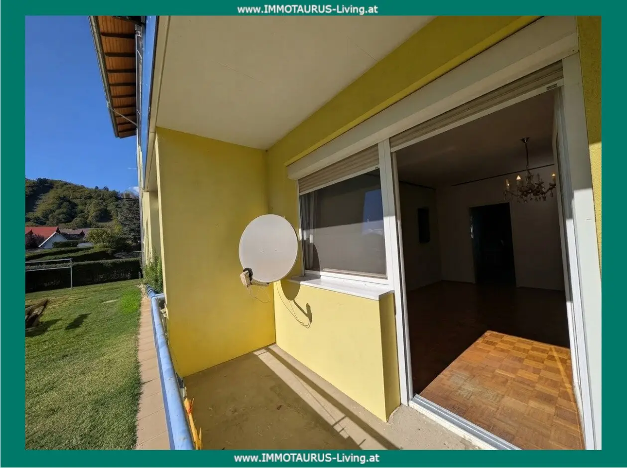 3 Zimmerwohnung mit Balkon und Garage in Deutschfeistriz