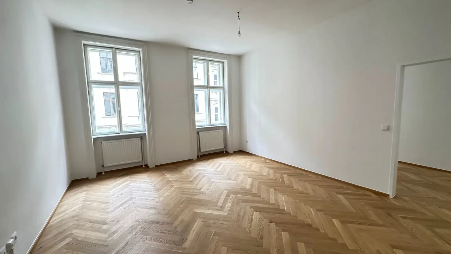 Altbauwohnung nahe Mariahilfer Straße saniert