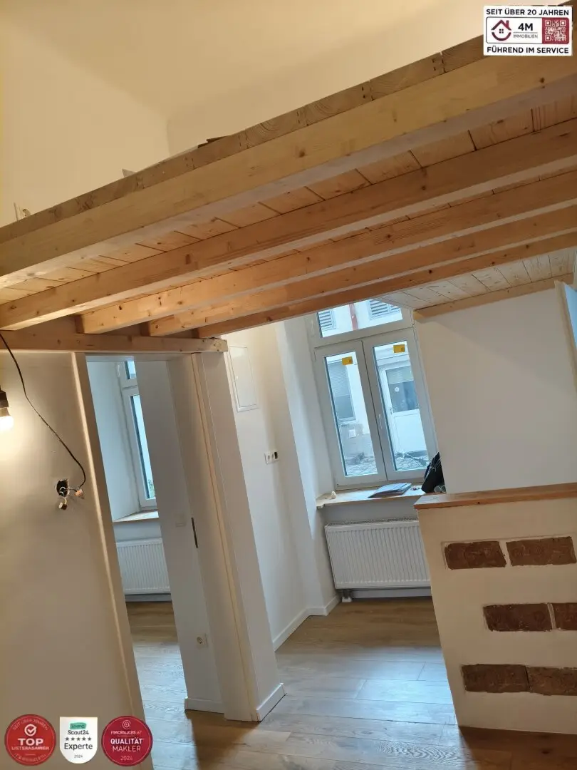 Designer small apartment in Vienna 16: comprehensively renovated with appreciation potential and low follow-up costs