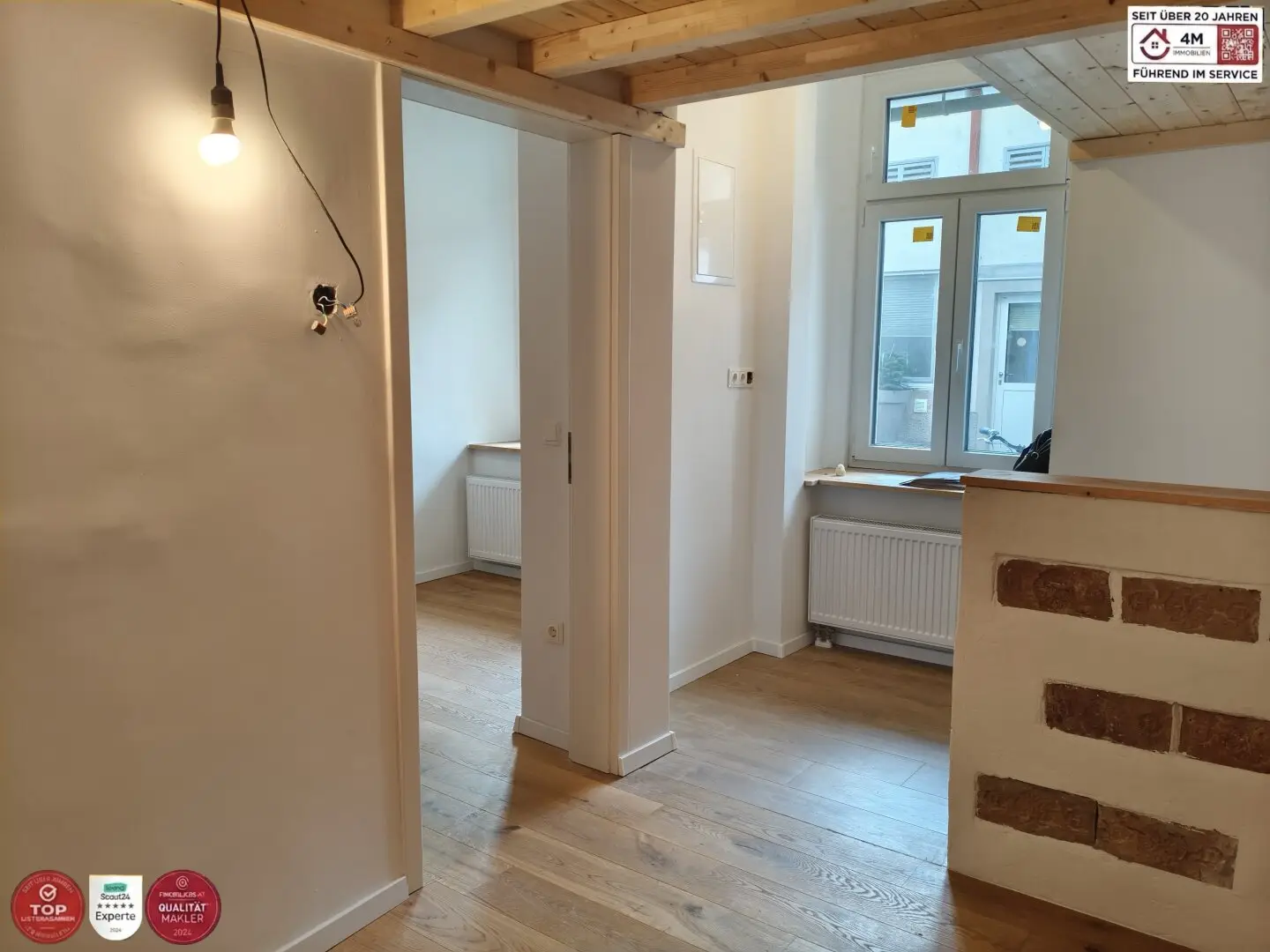 Designer small apartment in Vienna 16: comprehensively renovated with appreciation potential and low follow-up costs