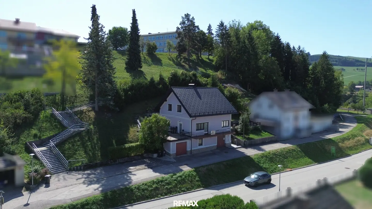 Single-family house with beautiful view in Rosenau
